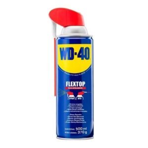 Desengripante Lubrificante Spray 500ML WD40 FLEX Multiuso Veículo Casa Máquinas Peças