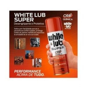 Desingripante Lubrificante Desengraxante Anti Ferrugem Spray White Lub 300ml Orbi Quimica