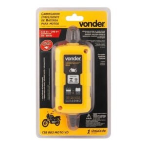 Carregador Bateria Moto 12V Vonder Bivolt