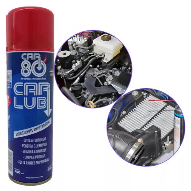 Spray Car Lub lubrificante desengripante anti-ferrugem 300ml - SN02 - Imagem 2