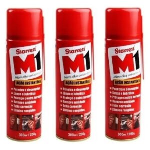 Kit 03 Micro Óleo Desengripante E Anticorrosivo M1 Starrett