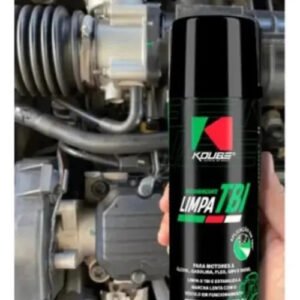 Descarbonizante Limpa Tbi Koube Borboleta Seca Rápido 300ml Incolor