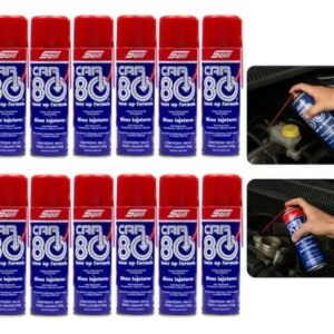 12 Descarbonizantes Car80 Spray 300ml Limpa Motor E Bicos Car8012 - Car 80 Azul