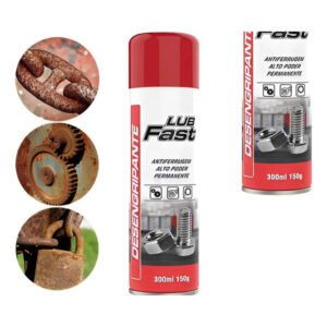 Lubfast Óleo Spray Desengripante Antiferrugem 300ml Kit 3 Unidades