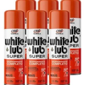 Kit Desengripante White Lub 300ml 180g 6 Unidades Neutra