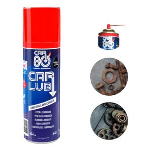 Desengripante Anticorrosivo Carlub Car 80 Spray 300ml Para Ferrugem Azul