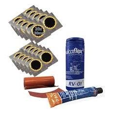 12x Remendo Câmara Ar Rv01 Conjunto Reparo Vulcaflex