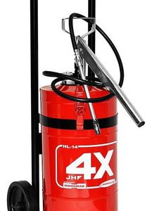 Graxeira Manual Balde 14 Kg Hydronlubz Com Carrinho Alta Pressão