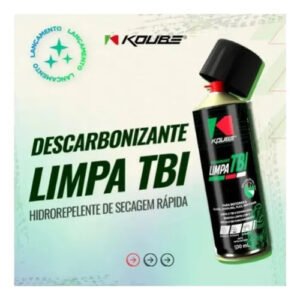Descarbonizante Limpa Tbi Koube Borboleta Seca Rápido 300ml Incolor