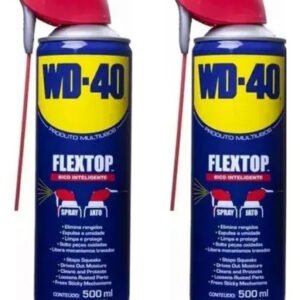 Kit 2 Un Desengripante Lubrificante Wd-40 500ml Spray