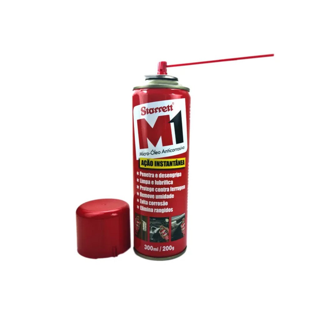 Óleo Desengripante M1 Anticorrosivo Multiuso 300ML Starret - Imagem 3