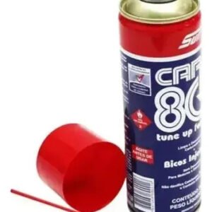 2 Descarbonizantes Car 80 Spray 300ml Limpa Motor E Bicos Azul